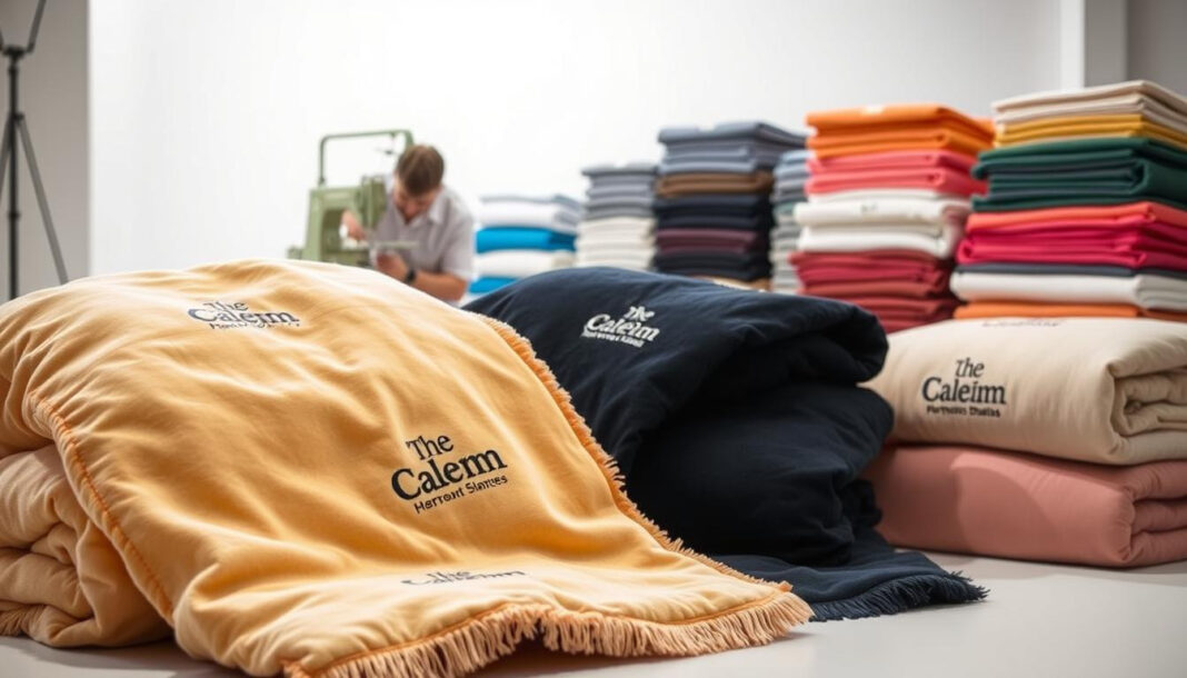 Koce reklamowe producent - koce z logo