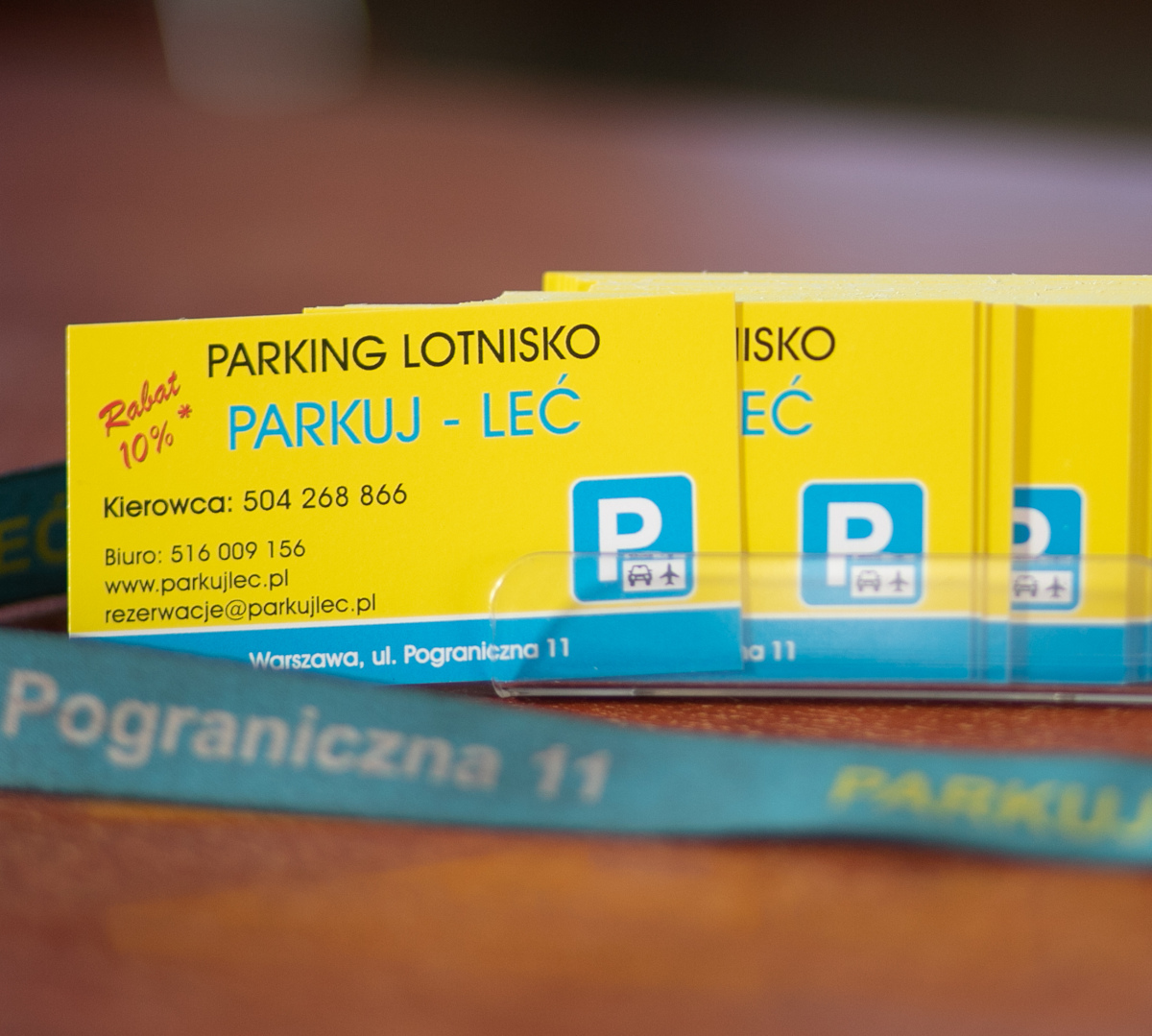 Parking przy Okęciu