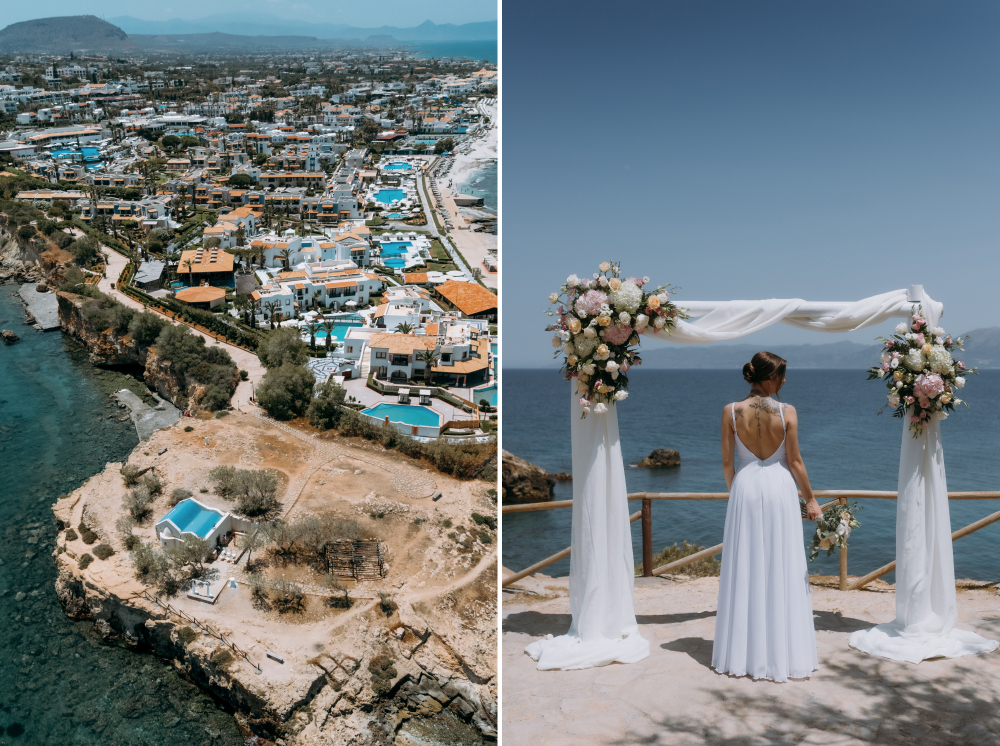 ślub na Krecie
